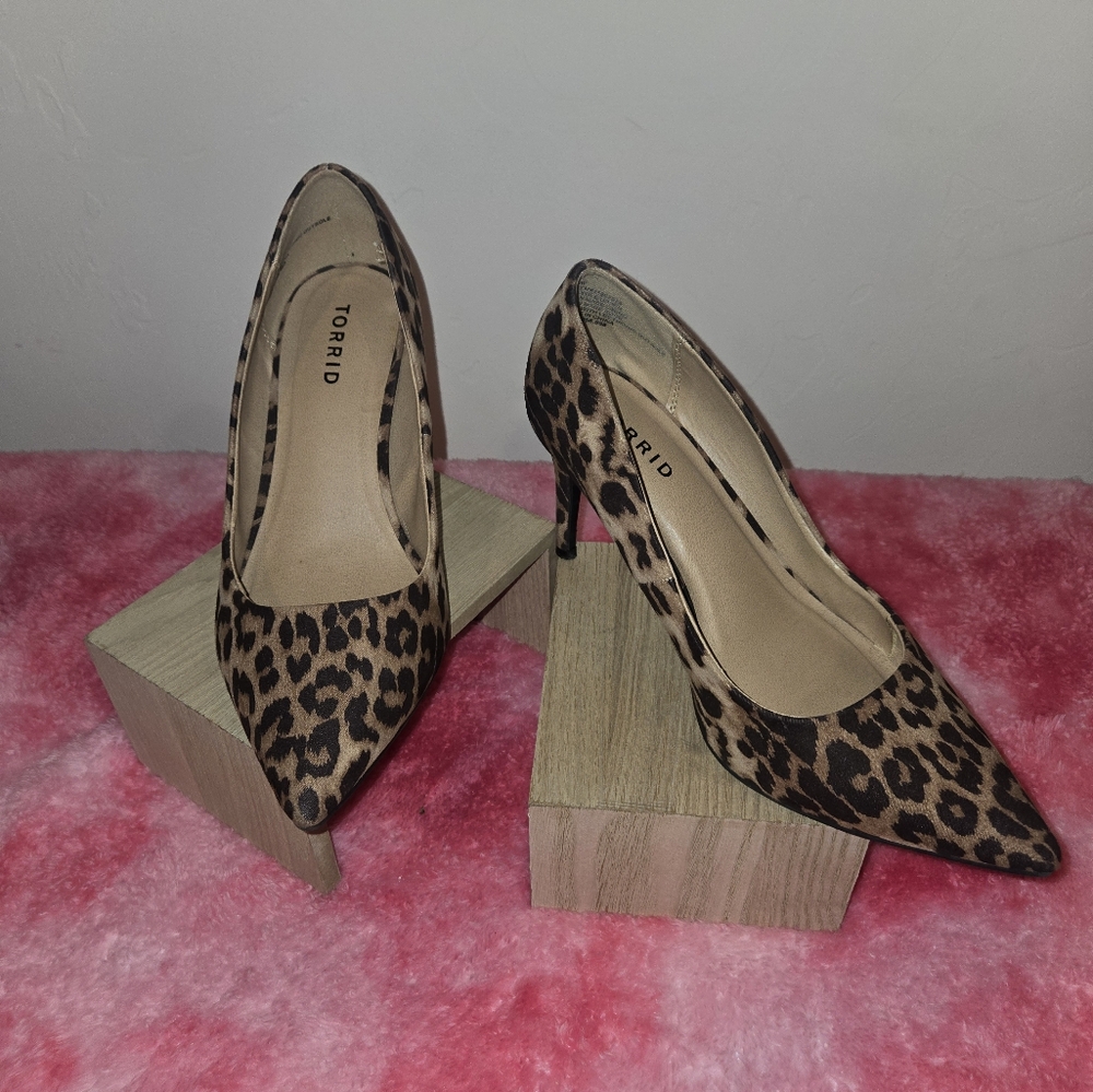 Torrid Leopard Print Heels